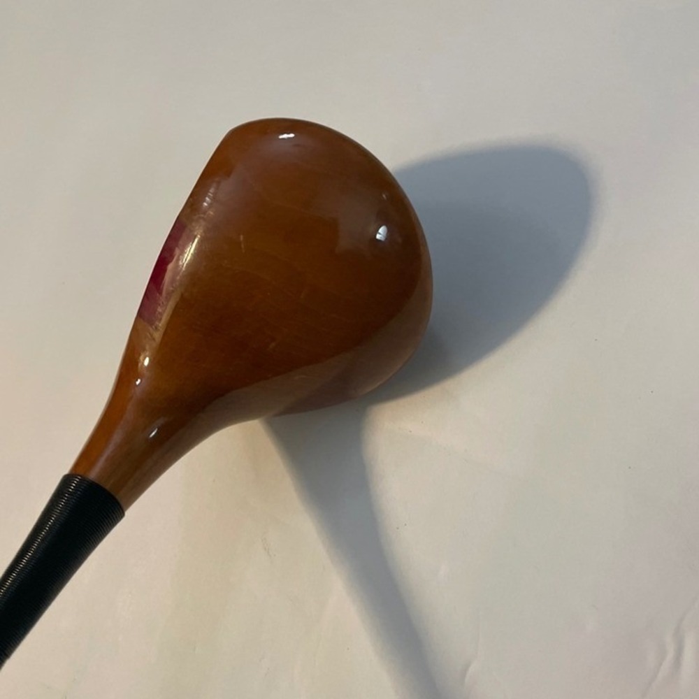 Wilson Staff Driver 1 Wood Mens Right Hand Brown Good Vintage Persimmon Steel‎